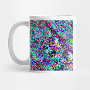 colour chaos pattern Mug